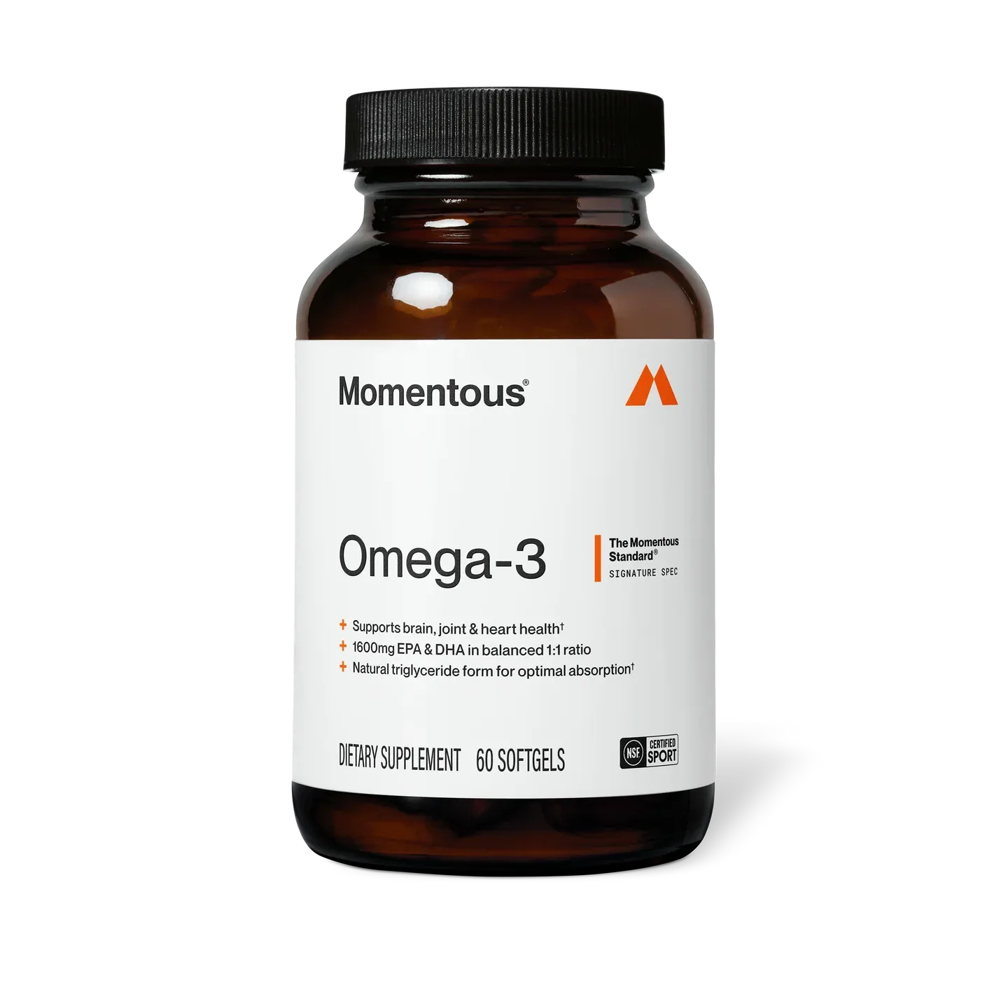 Momentous Omega-3 fish oil container