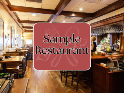 Sample Restaurant